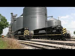Bumping Grain on the Indiana Northeastern Railroad