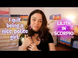 LILITH IN SCORPIO | What happens when intuition amplifies