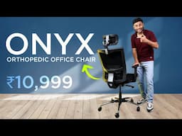 The Sleep Company Onyx Orthopedic Chair Unboxing & Review | Best Office Chair Under 12000