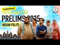 Bookstawa POLITY v/s UPSC Prelims 2025 [ Indian Polity  ] - Paper Analysis