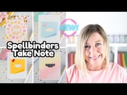 NEW Spellbinders Take Note Collection