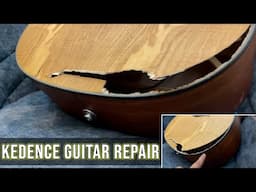 Dekhiye is Kadence guitar ka complete transformation | guitar repair Delhi and Delhi NCR