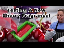 🍒 Testing A New Cherry Fragrance in Cold Process Soap! | MO River Soap