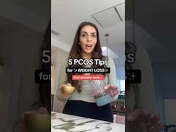 How to successfully lose weight with PCOS Part II! #pcos