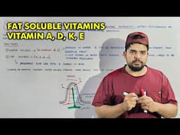 Fat Soluble Vitamins: Vitamin A, Vitamin D, Vitamin K & Vitamin E Detailed video