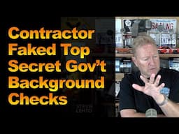 Contractor Faked Top Secret Gov’t Background Checks