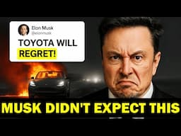 Elon Musk Furious Over Toyota’s Unexpected Move!