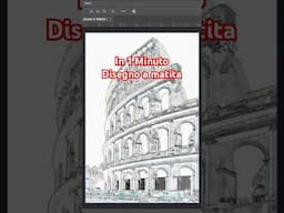Da foto a disegno in 1 minuto con Photoshop #shorts