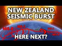 Earthquakes Explode Around New Zealand! 💥 Will The Entire Fault Rupture?