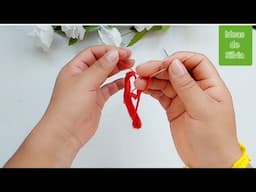 Como hacer🌿 pulcera// Bracelet de hilo fácil y rápido.  PASO A PASO.