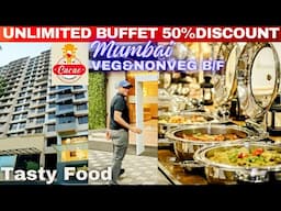 Unlimited Veg/Nonveg Buffet @ 50% Discount || Mumbai Breakfast Buffet At Cacao RestroBar