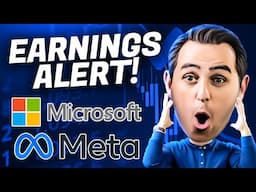 Big Surprise! META & Microsoft Stock Earnings (Reaction & Analysis)