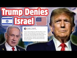 Trump denies to officially join Israel against Iran