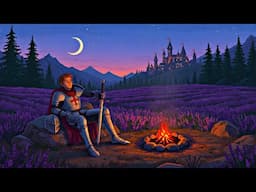 Medieval Night by the Fire | Relaxing Music & Fantasy Ambience for Sleep