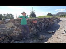 I'm Building Retaining STONE Wall on my Property...