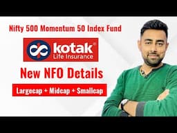 Kotak Life Nifty 500 Momentum 50 Index Fund | ULIP NFO | Jayesh Khatri