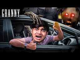 Granny Chapter 1 CAR Escape But There is a Spider😱🕷️