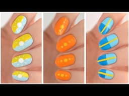 NAIL ART FOR SUMMER 🏖️ Easy & Cute Minimalist Nail Art Designs for Summer!