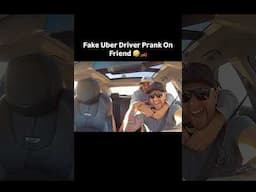 UBER DRIVER IS SECRETLY A RACE CAR DRIVER PRANK! 🤣