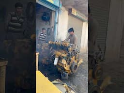 8518 Engine Start #automobile #engineblock #skills #mechanic #machine #bulldozer #engine #repair