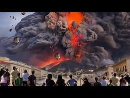 No Mercy: Mount Etna Erupts in Italy — Tourists Flee as Lava and Ash Engulf Sicily!