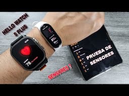 HELLO WATCH 5 PLUS Y SUS SENSORES 🤔