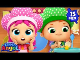 Sweet Treat Showdown! 🍰👩‍🍳 | Fun Sing Along Songs by @LittleAngel Playtime
