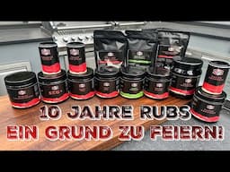 10 Jahre UdenheimBBQ Rubs - Ein Überblick über meine Gewürzmischungen & ein Grund zum Feiern
