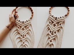 Pattern Macrame on Ring
