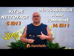 Kentfaith : Test du dépoussiéreur à air comprimé et du kit de nettoyage