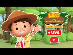 🔴 NEW Leo the Wildlife Ranger LIVE STREAM  #live #new #animals
