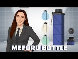 Mefold Collapsible Water Bottle | Environmentally friendly flexible water bottle for sport & travel
