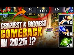 They had 1% Win Probability ... then THIS happened – 65k CRAZIEST Comeback in Pro Dota 2 in 2025