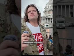 Antiwar veterans break through Capitol barricades to protest Trump’s military parade
