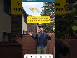 Augmented Sun Position app! #architecture #construction #app