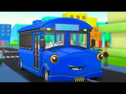 Wheels on the Bus,Go Round and Round, Kids Song & Rhymes