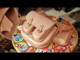 Making a Leather Survival Bag