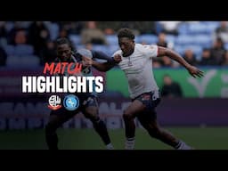 HIGHLIGHTS | Wanderers vs Wycombe Wanderers