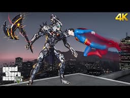 GTA 5 - Superman VS Steppenwolf | Epic Battle!