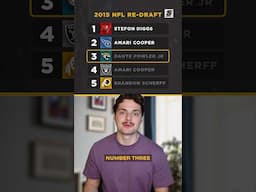 Re-Drafting the 2015 NFL Draft 10 Years Later! 🏈🤔 #nfl #nfldraft #shorts