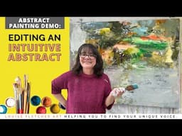 Abstract painting demo: Editing an intuitive abstract