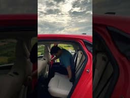 Best Rear Seats in a car 🚗 ! Tata Altroz rear seating ! #tatamotors #tata #altroz #sunroof