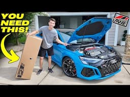 Installing The Most Configurable Air Intake For The Audi RS3!