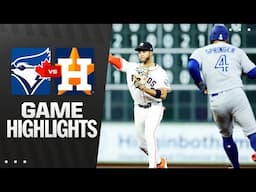 Blue Jays vs. Astros Game Highlights (4/22/25) | MLB Highlights