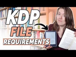 How to Upload Your Book Files to KDP: Self-Publishing Upload Requirements