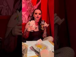 The World of Tim Burton & Goth Pizza! Mini Vlog #londonlife #gothic
