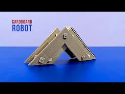 How To make A Stunning Cardboard Robot Project