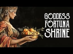 Roman Goddess Fortuna Shrine: Handcrafted Altar for the Deity of Luck & Fortune - Magical Crafting