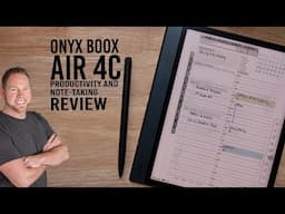 Onyx Boox Air 4C Productivity & Note-Taking Review