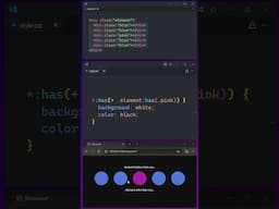 :has() is more than a parent selector